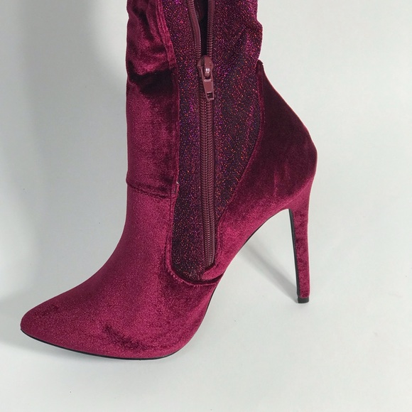 ♥️🔥♥️ velvet thigh highs ♥️🔥♥️ - Picture 2 of 5